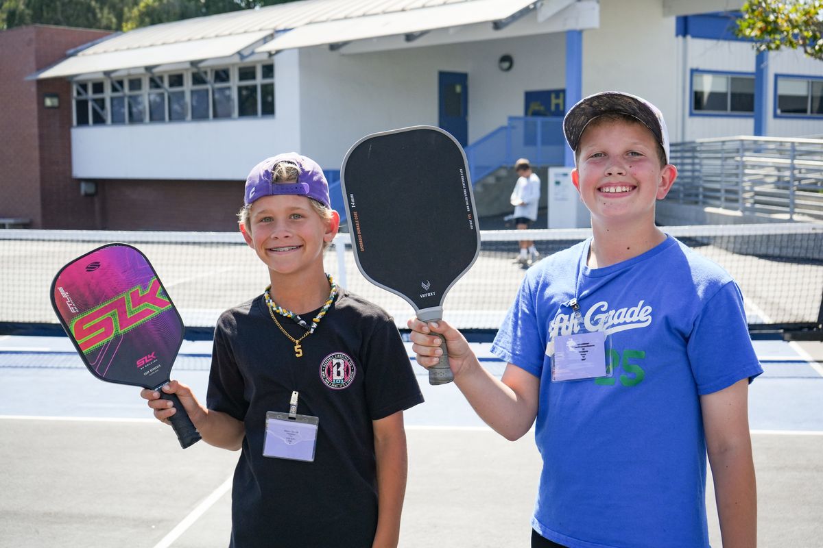 Campers on a Manhattan Beach campus