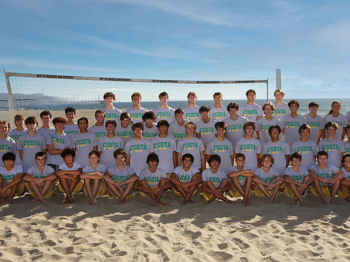 Mira Costa Boys Beach Volleyball 2026 team