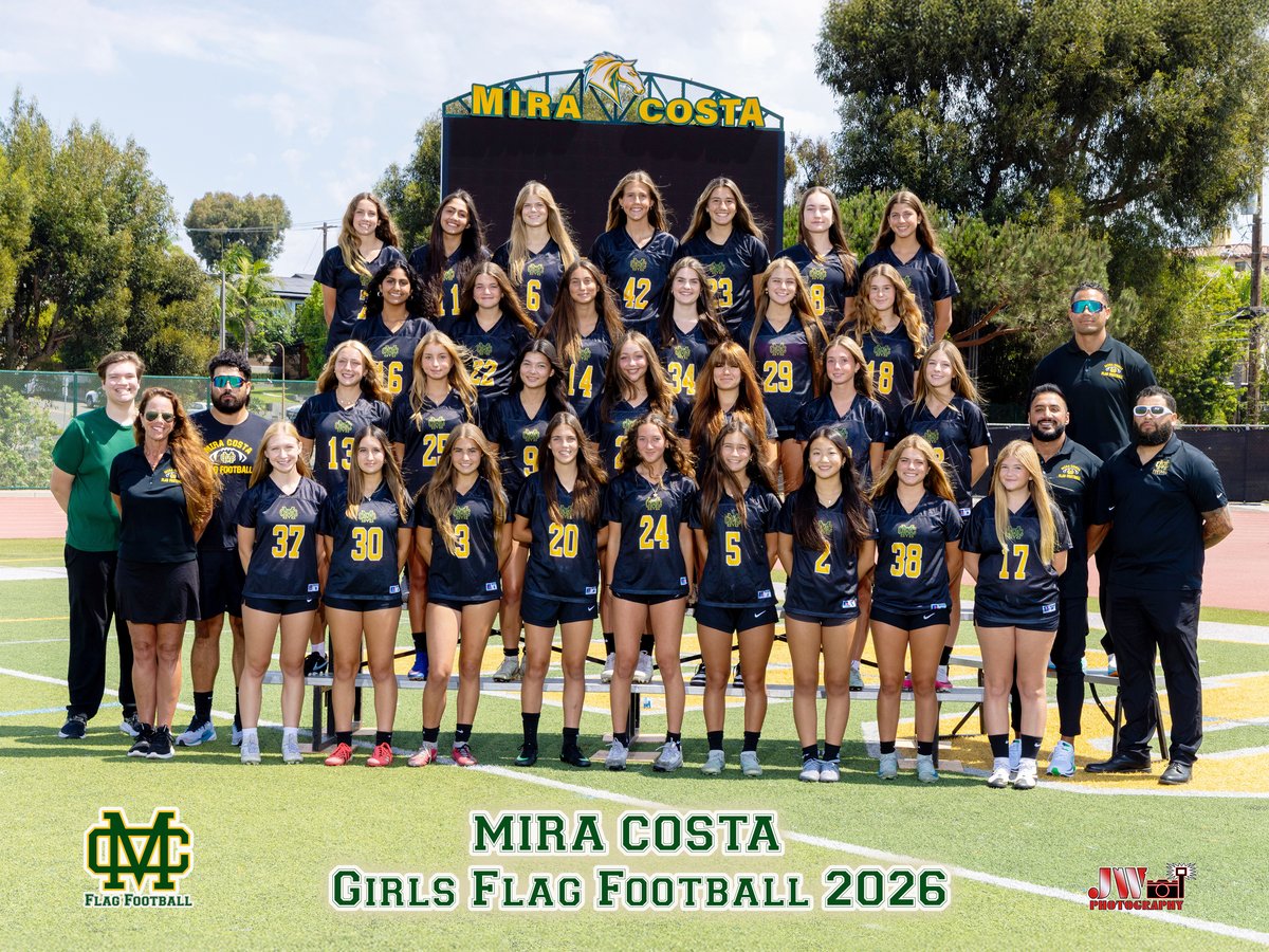 Mira Costa Girls Flag Football, Varsity and JV