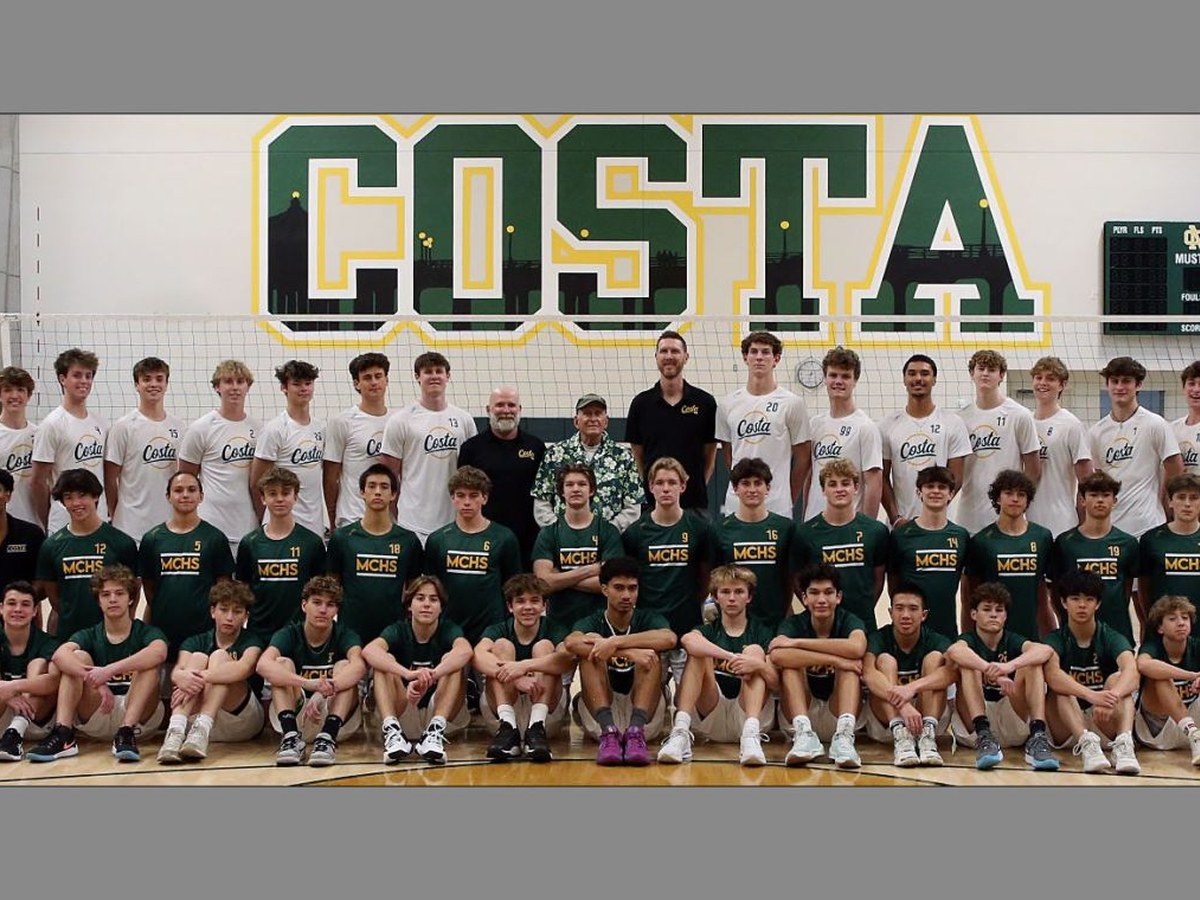 Mira Costa boys indoor volleyball team