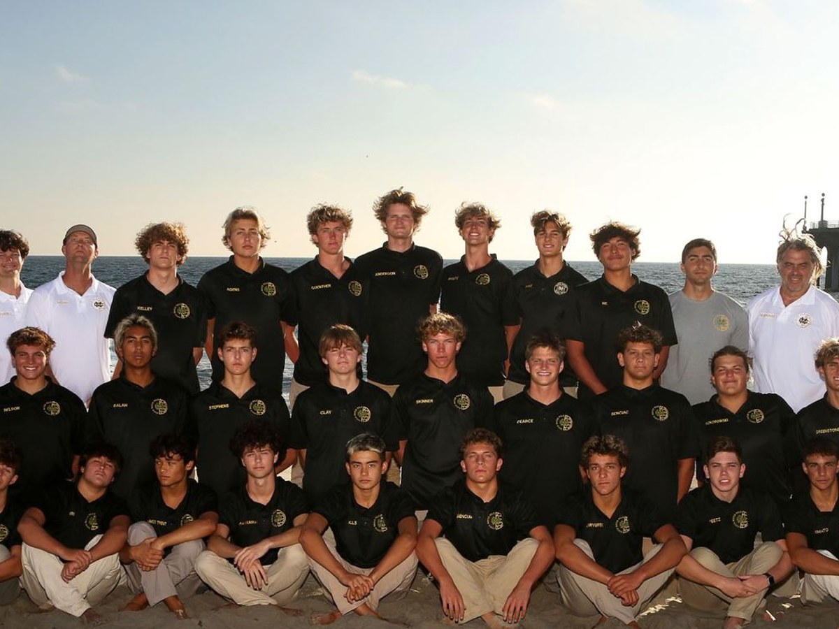 Mira Costa boys water polo team