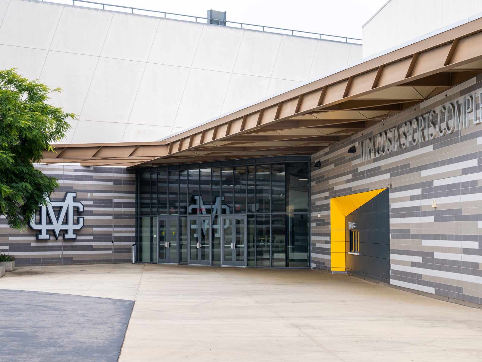 Entrance to the Mira Costa Athletic Center