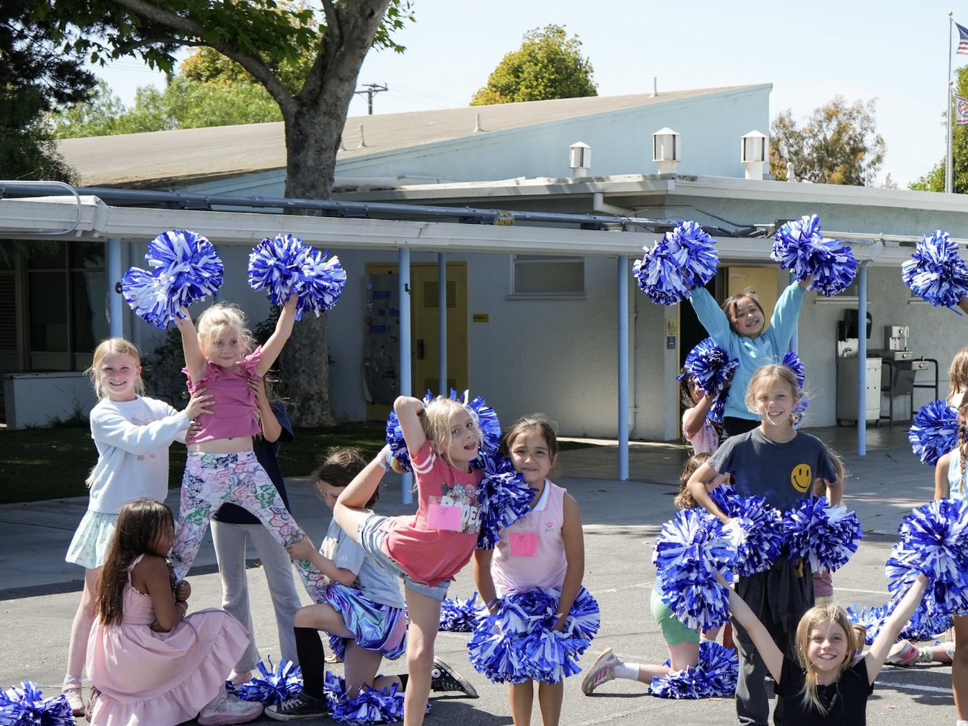 Pacific School after-school cheer program