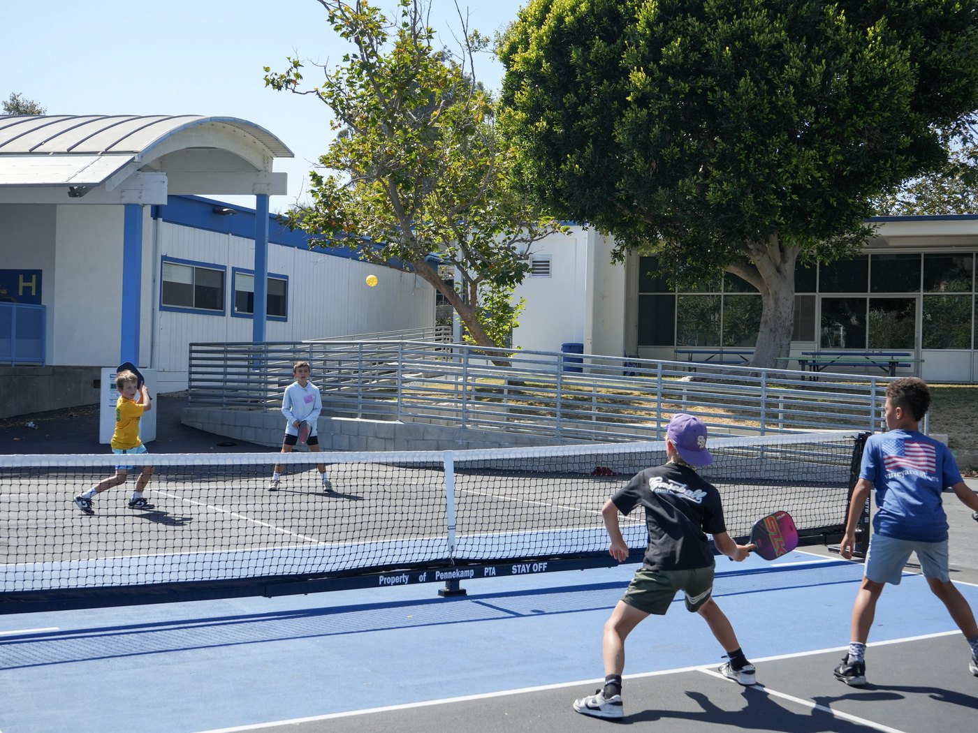 Pennekamp School after-school pickleball program